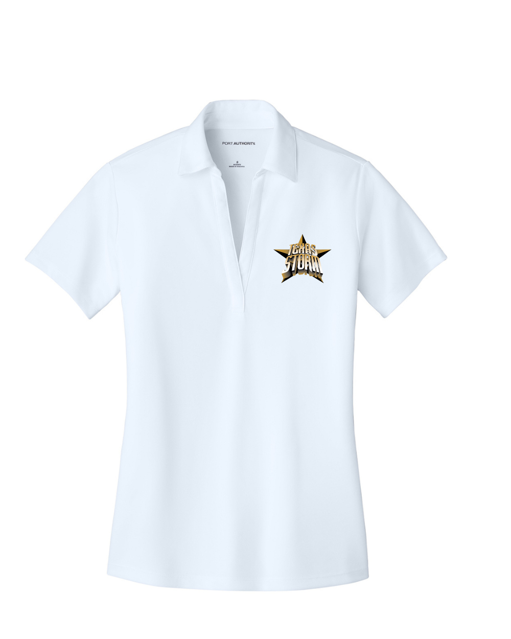 Texas Storm Coaches- Embroidered Logo Ladies Performance Polo