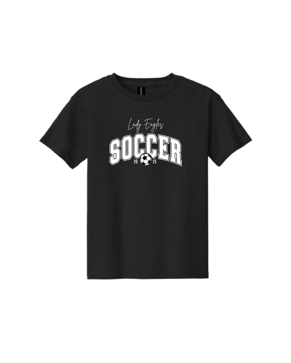 McNair Jr. High - Lady Eagles Soccer Cotton Tee Shirt