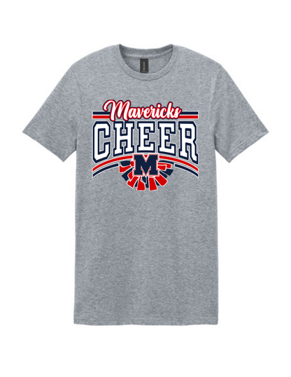 Manvel Cheer - Maverick Cheer Cotton Tee