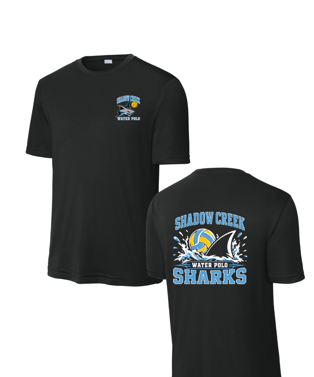 Shadow Creek Aquatics - Water Polo 2026 Performance Tee