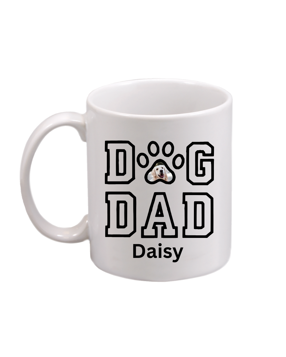 Gift- Dog Dad Ceramic Coffee Mug