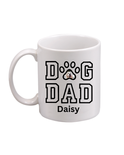 Gift- Dog Dad Ceramic Coffee Mug