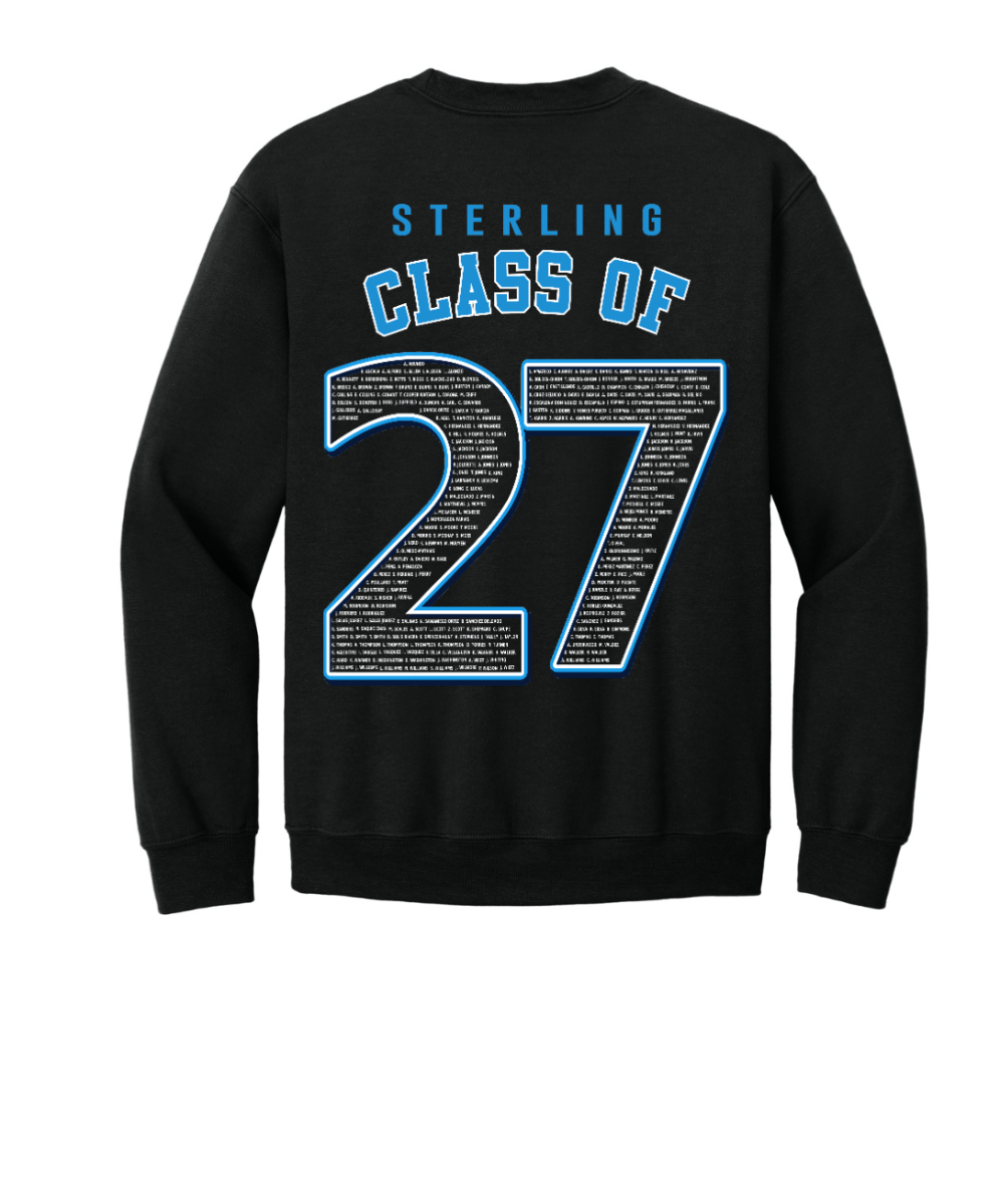 Sterling Class of 2027 Senior Package — T-Shirt + Crewneck