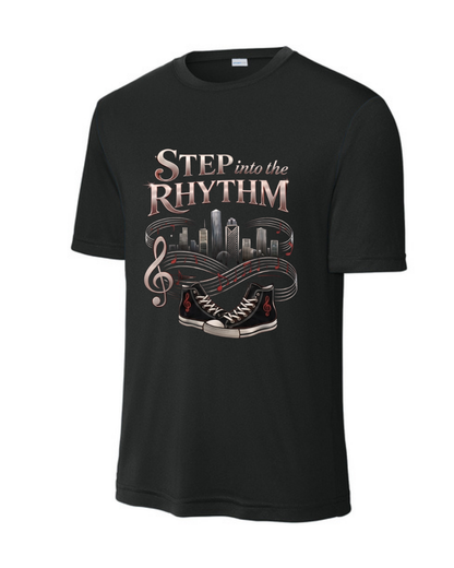 Step into the Rhythm- Motown  Performance Tee