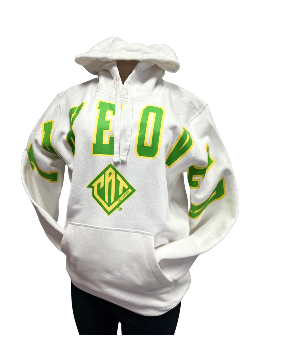 Sweatshirts - Oversized Custom  Print - Cotton Hoodie