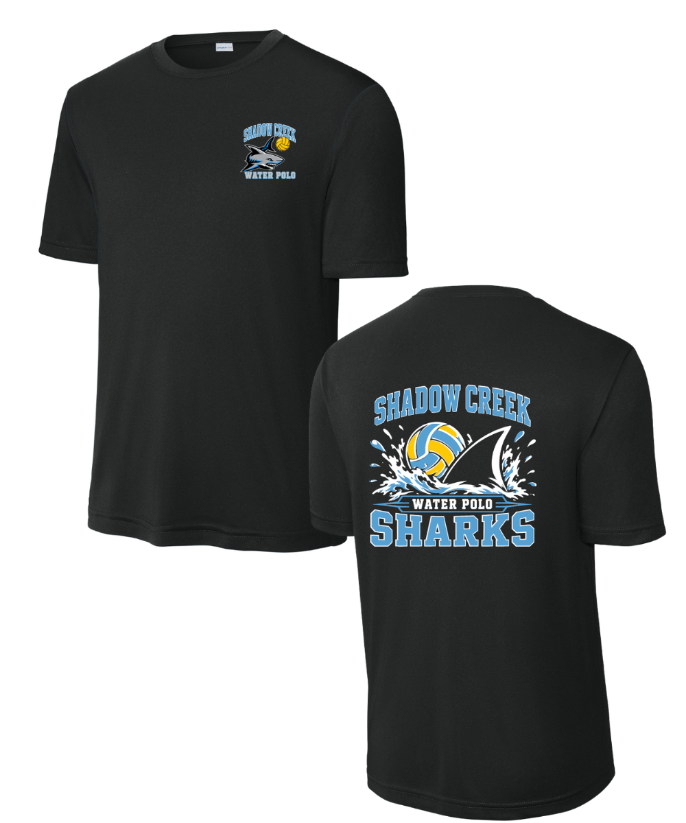 Shadow Creek Aquatics - Water Polo 2026 Performance Tee