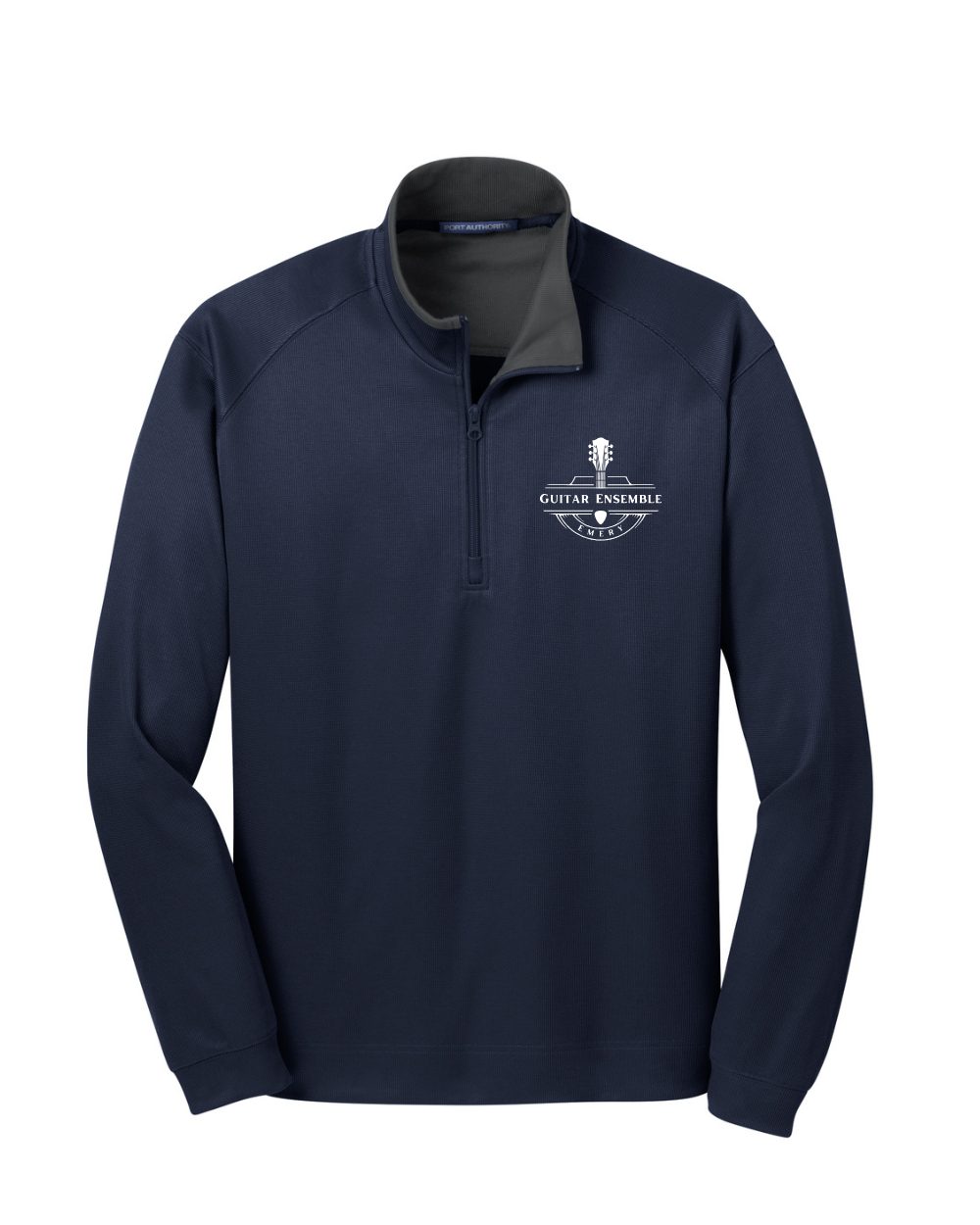 Emery Weiner Guitar Ensemble- Textured Quarter Zip Pullover