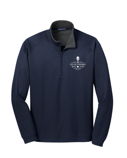 Emery Weiner Guitar Ensemble- Textured Quarter Zip Pullover