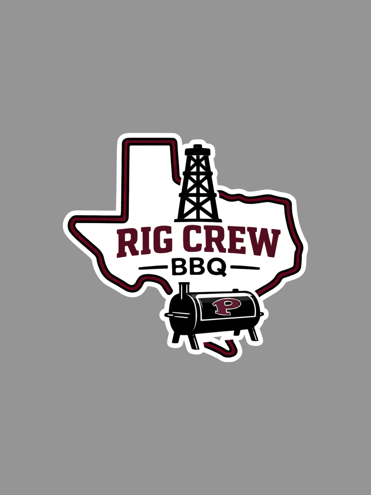 PHS BBQ Cook Team- Window Decal