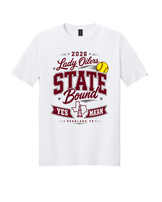 PHS Softball-State Yes Ma'am Cotton Tee