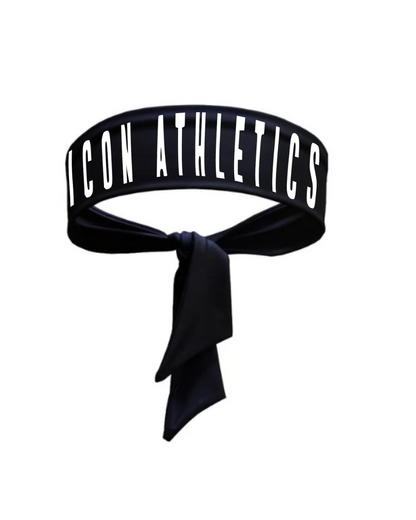 Icon Athletics -Tie Back Headbands