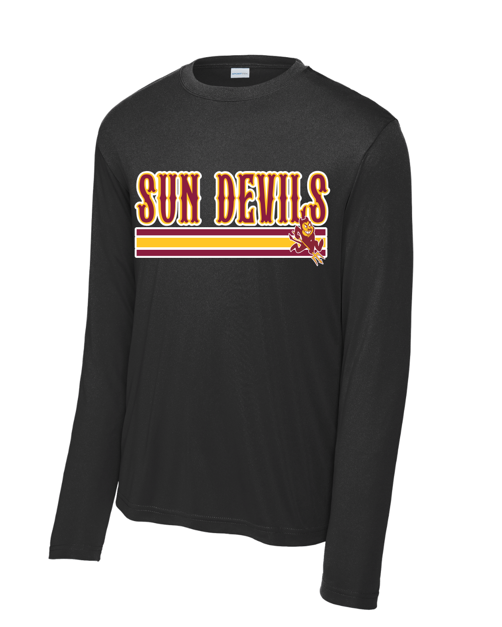 GC Sun Devils Baseball- Galveston County Sun Devils  Long Sleeve Performance Tee