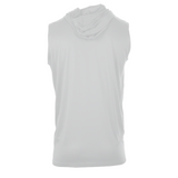 Rosenberg Panthers- White Sleeveless Hoodie