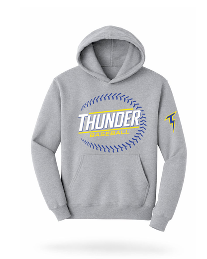 Thunder Baseball-Thunder Baseball  Cotton Blend Hoodie