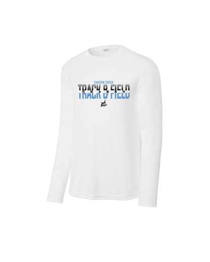 Shadow Creek HS -Split Track and Field Performance Long Sleeve
