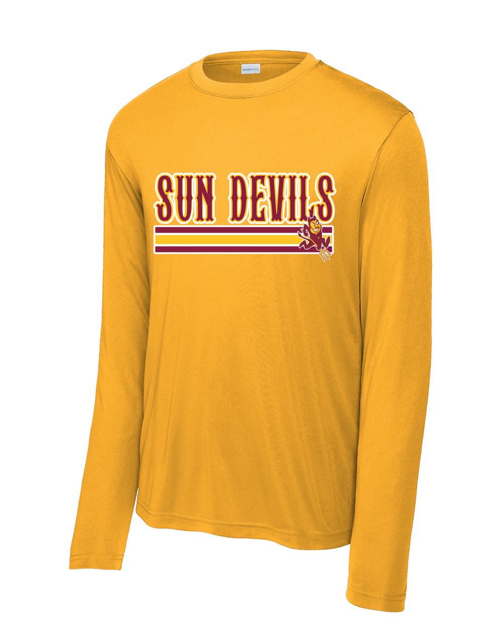 GC Sun Devils Baseball- Galveston County Sun Devils  Long Sleeve Performance Tee