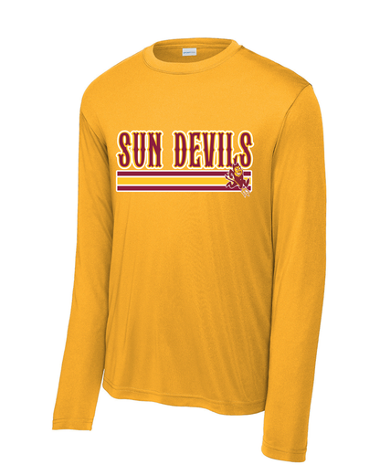 GC Sun Devils Baseball- Galveston County Sun Devils  Long Sleeve Performance Tee