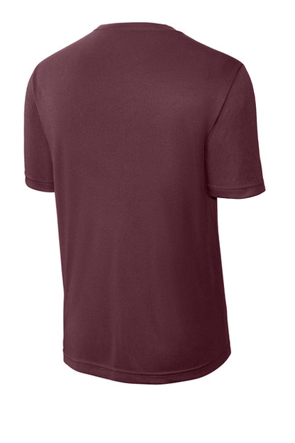 Heights Volleyball-Heights VB Performance Tee- Maroon