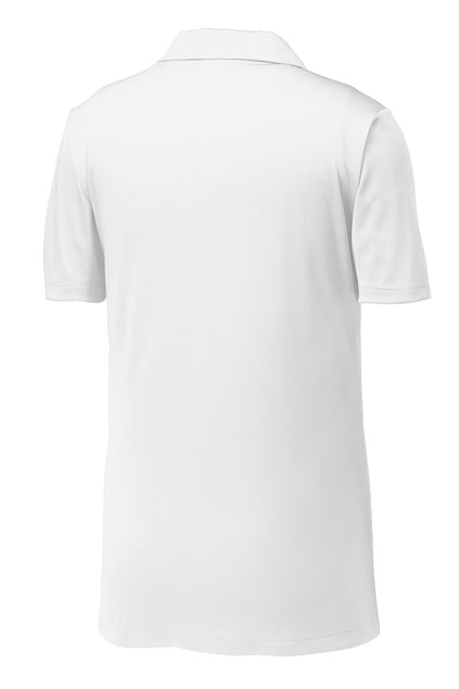 Heights Volleyball- Heights VB Performance Polo- White