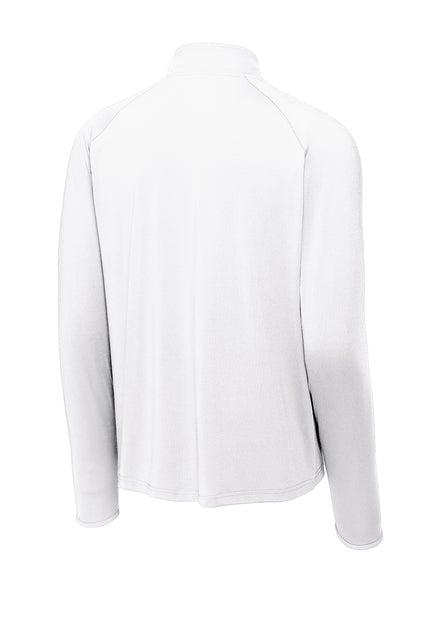 Heights Volleyball- Heights VB Stretch 1/4-Zip Pullover-White