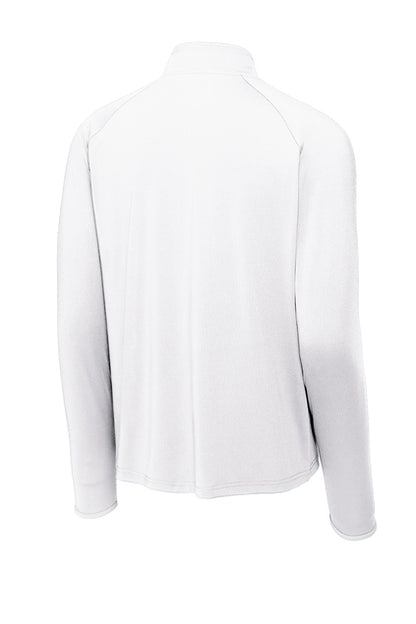 Heights Volleyball- Heights VB Stretch 1/4-Zip Pullover-White