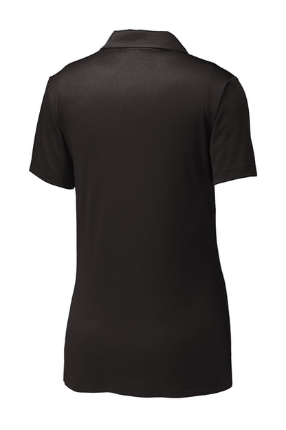 Heights Volleyball- Heights VB Ladies Performance Polo-Black