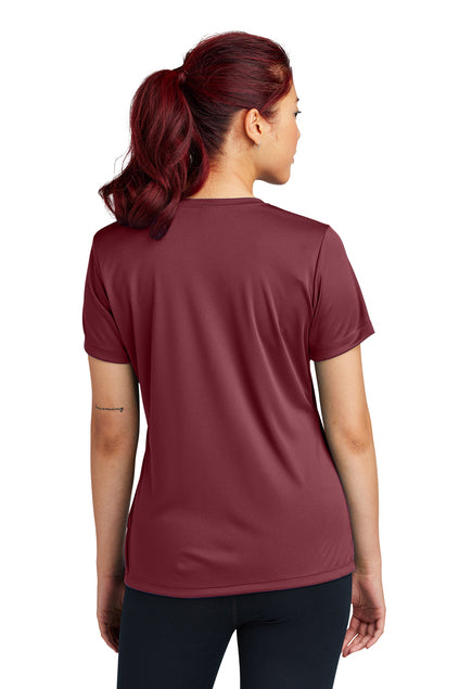 PHS Golf - Pearland Lady Oilers Golf Performance Ladies Tee -Maroon