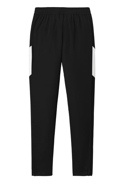 Texas Storm- Embroidered  Warm Up Pants- Black/White