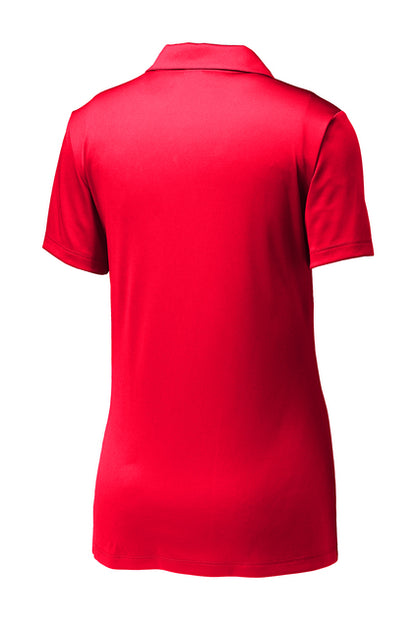 Manvel Booster Club- Ladies Performance Polo Shirt- Red