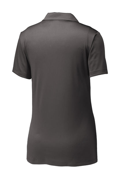 Manvel Booster Club- Ladies Performance Polo Shirt- Iron Grey