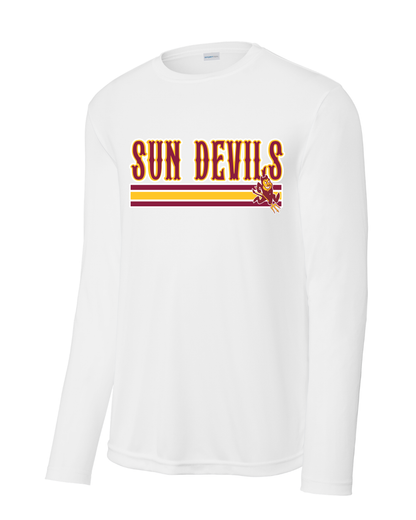 GC Sun Devils Baseball- Galveston County Sun Devils  Long Sleeve Performance Tee