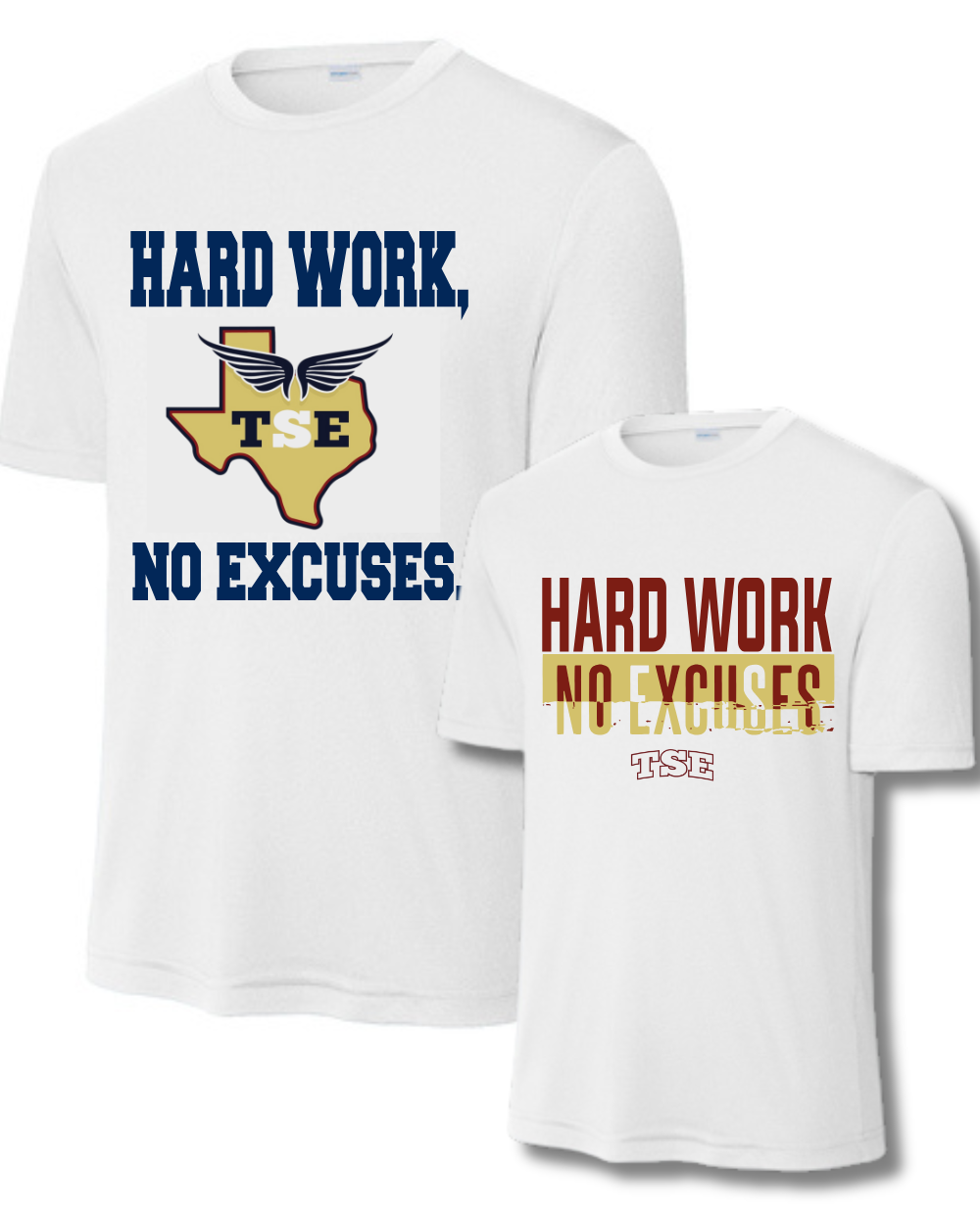 Texas Speed Elite- TX Speed Elite Performance Practice Shirts- White