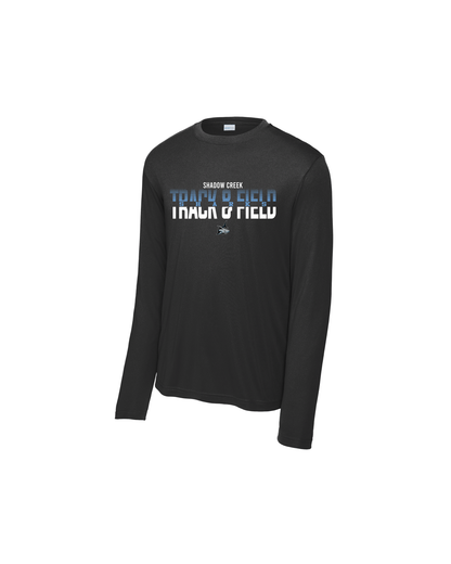 Shadow Creek HS -Split Track and Field Performance Long Sleeve