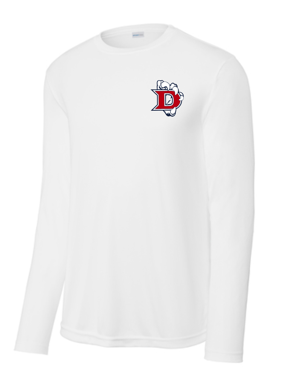Dawson Baseball - Claw Logo - Long Sleeve Performance Tee