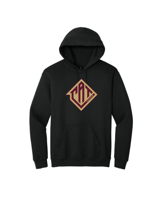 Cat Takeover - CAT Gold & Maroon Logo Heavy Blend Hooded Sweatshirt