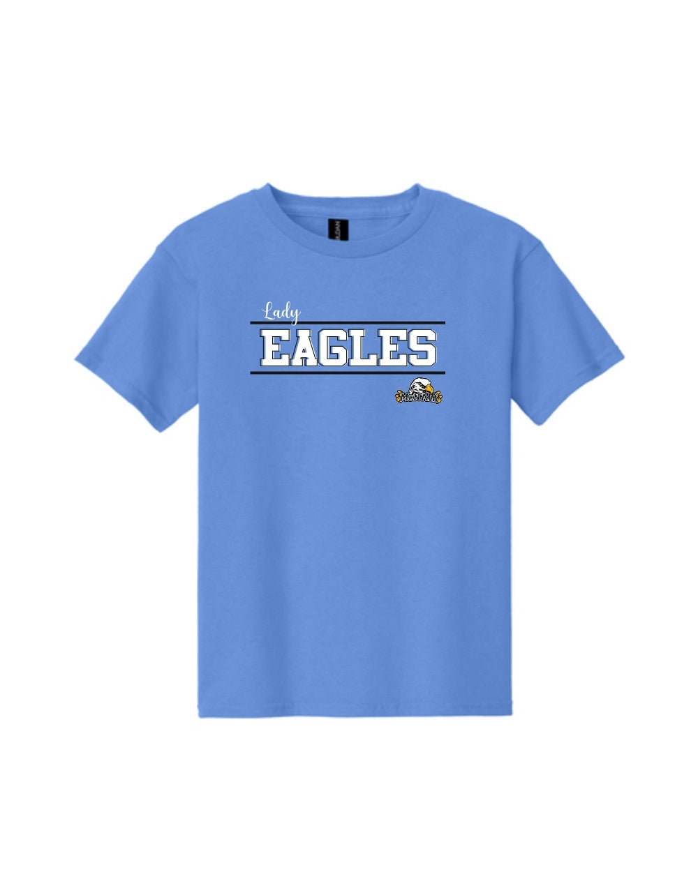 McNair Jr. High - Lady Eagles Athletics Cotton Tee Shirt