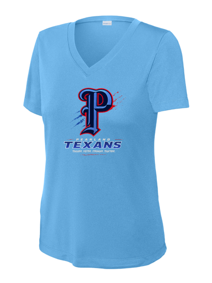 Pearland Texans - Big P Ladies V-neck