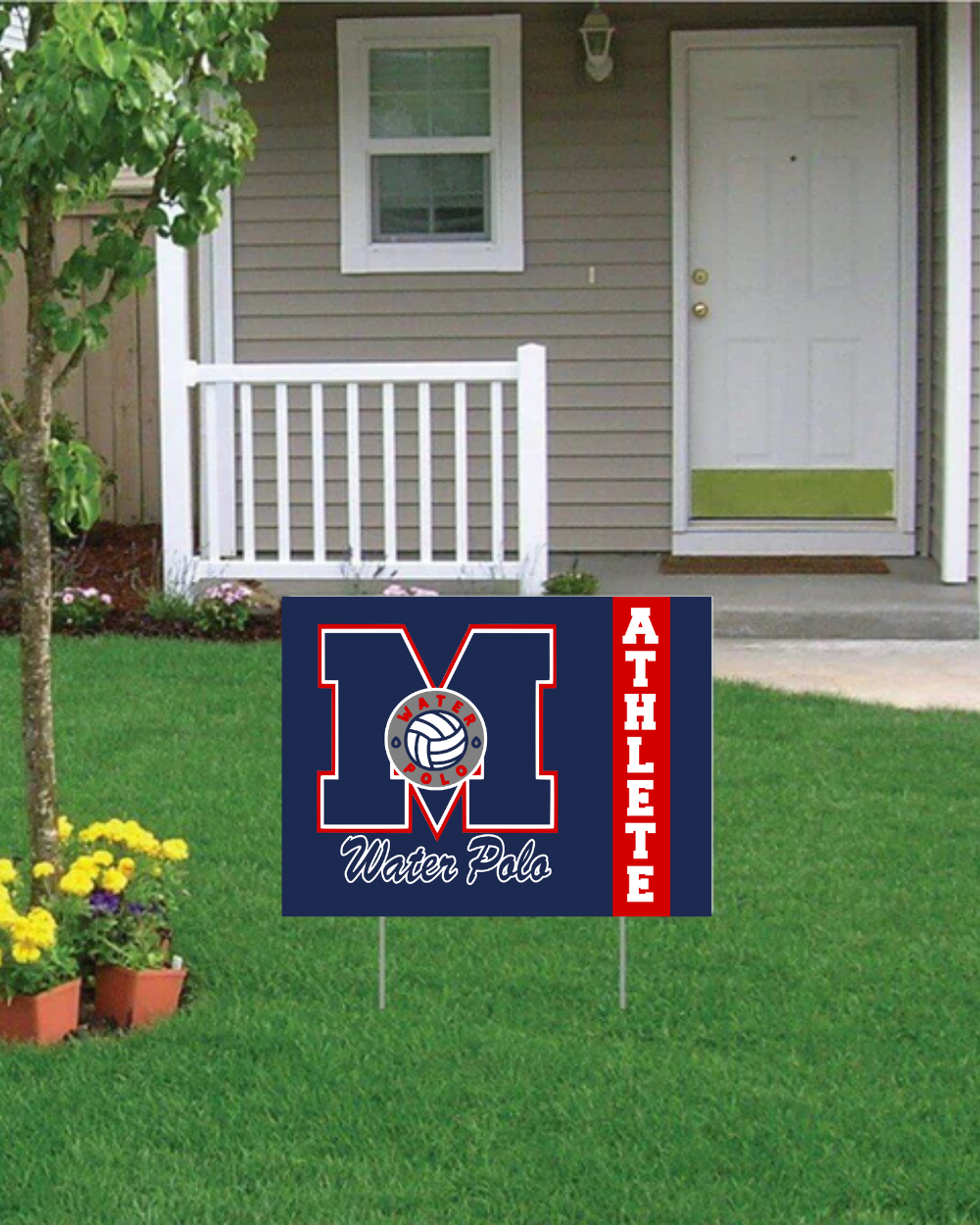 Manvel Water Polo Yard Sign 2025