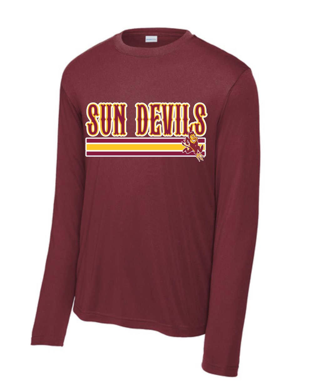 GC Sun Devils Baseball- Galveston County Sun Devils  Long Sleeve Performance Tee