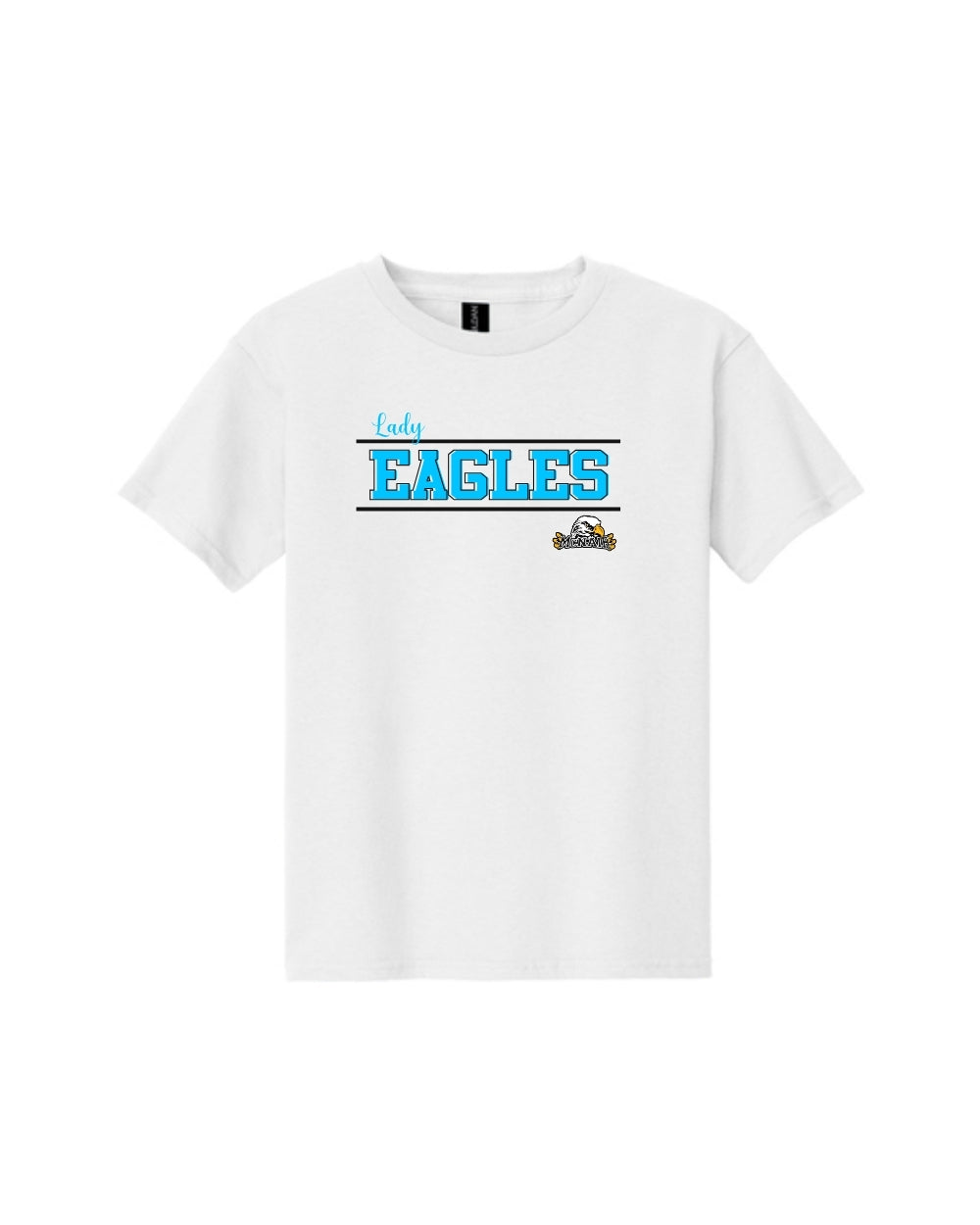 McNair Jr. High - Lady Eagles Athletics Cotton Tee Shirt