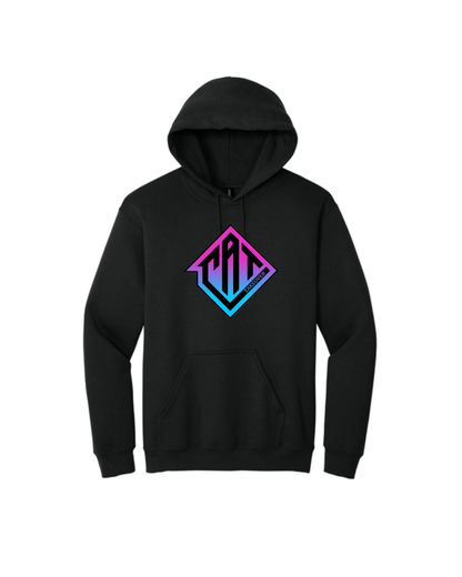 CAT Takeover- Cotton Heavy Blend Hoodie- Blue/ Pink CAT Ombre Logo