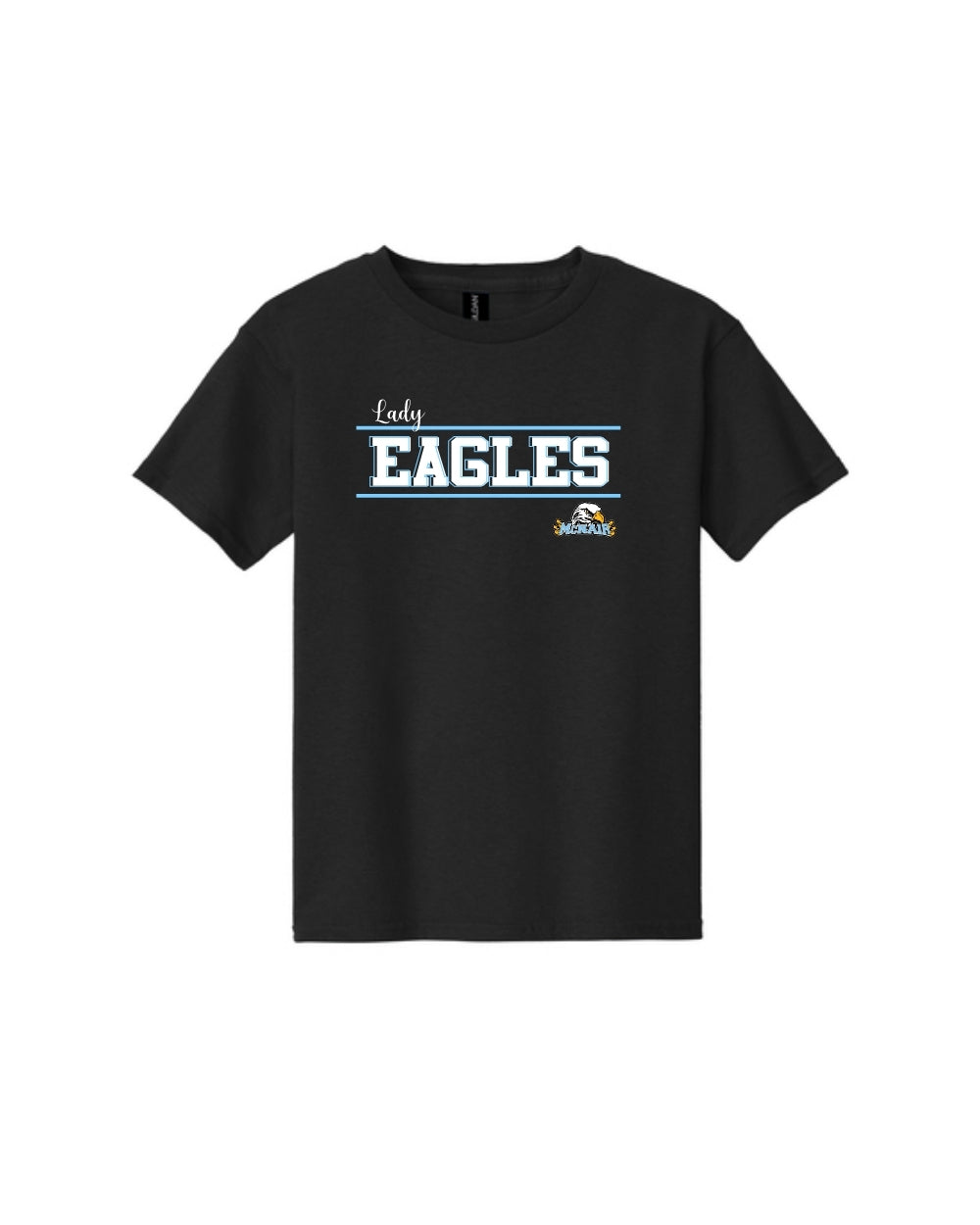 McNair Jr. High - Lady Eagles Athletics Cotton Tee Shirt