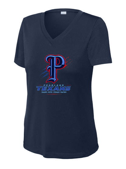 Pearland Texans - Big P Ladies V-neck