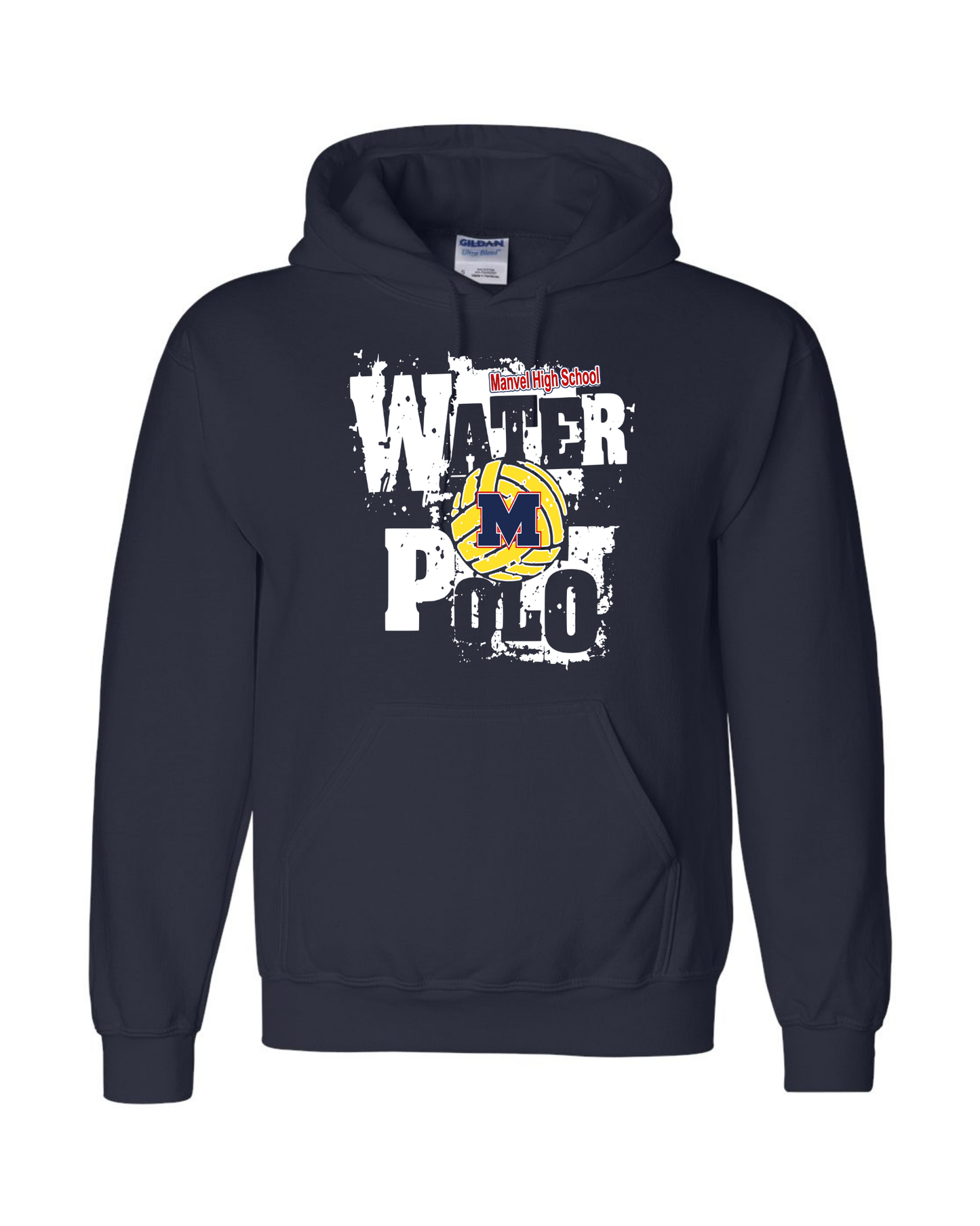 Manvel Water Polo- Manvel Water Polo Cotton blend Hoodie