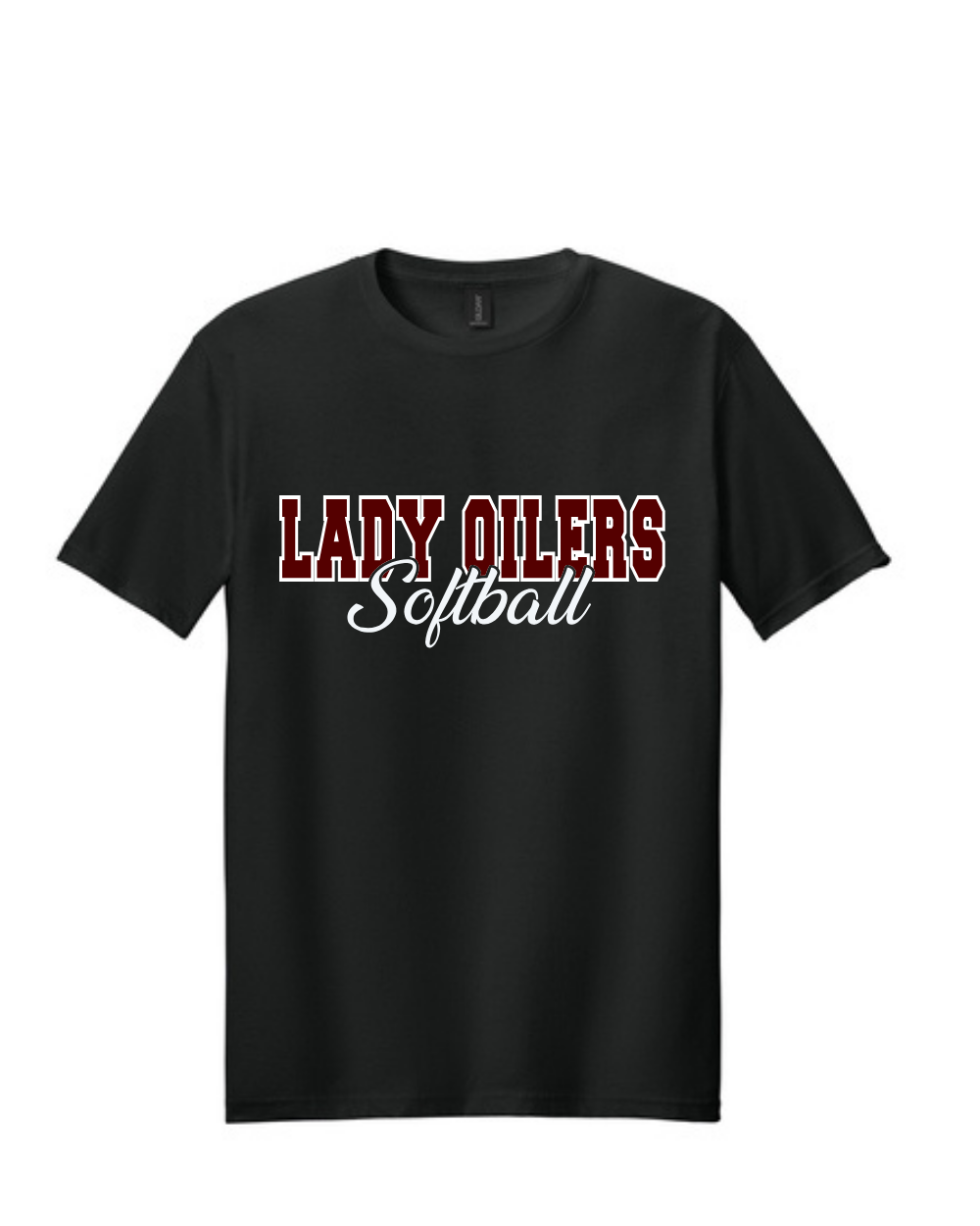 PHS Softball- Lady Oilers  Softball Cotton Tee