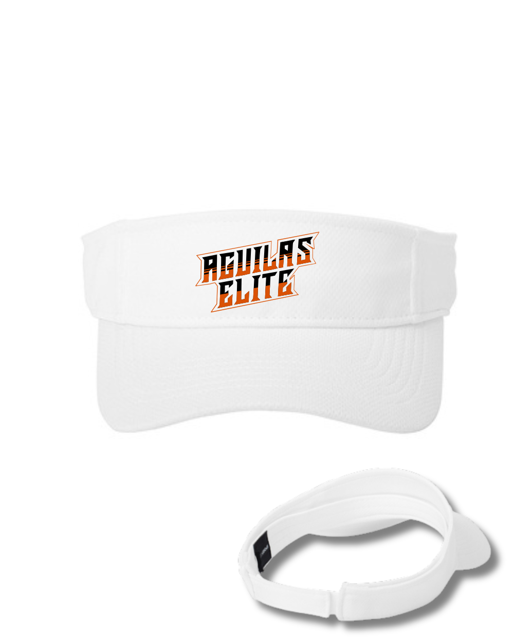 Aguilas Elite- Aguilas Elite Embroidered Visor    White