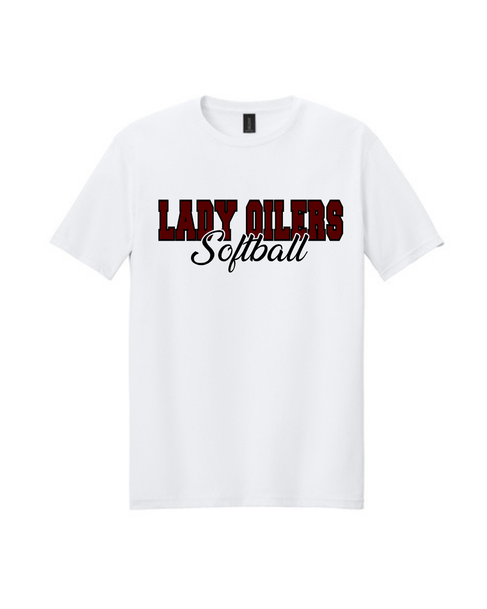 PHS Softball- Lady Oilers  Softball Cotton Tee
