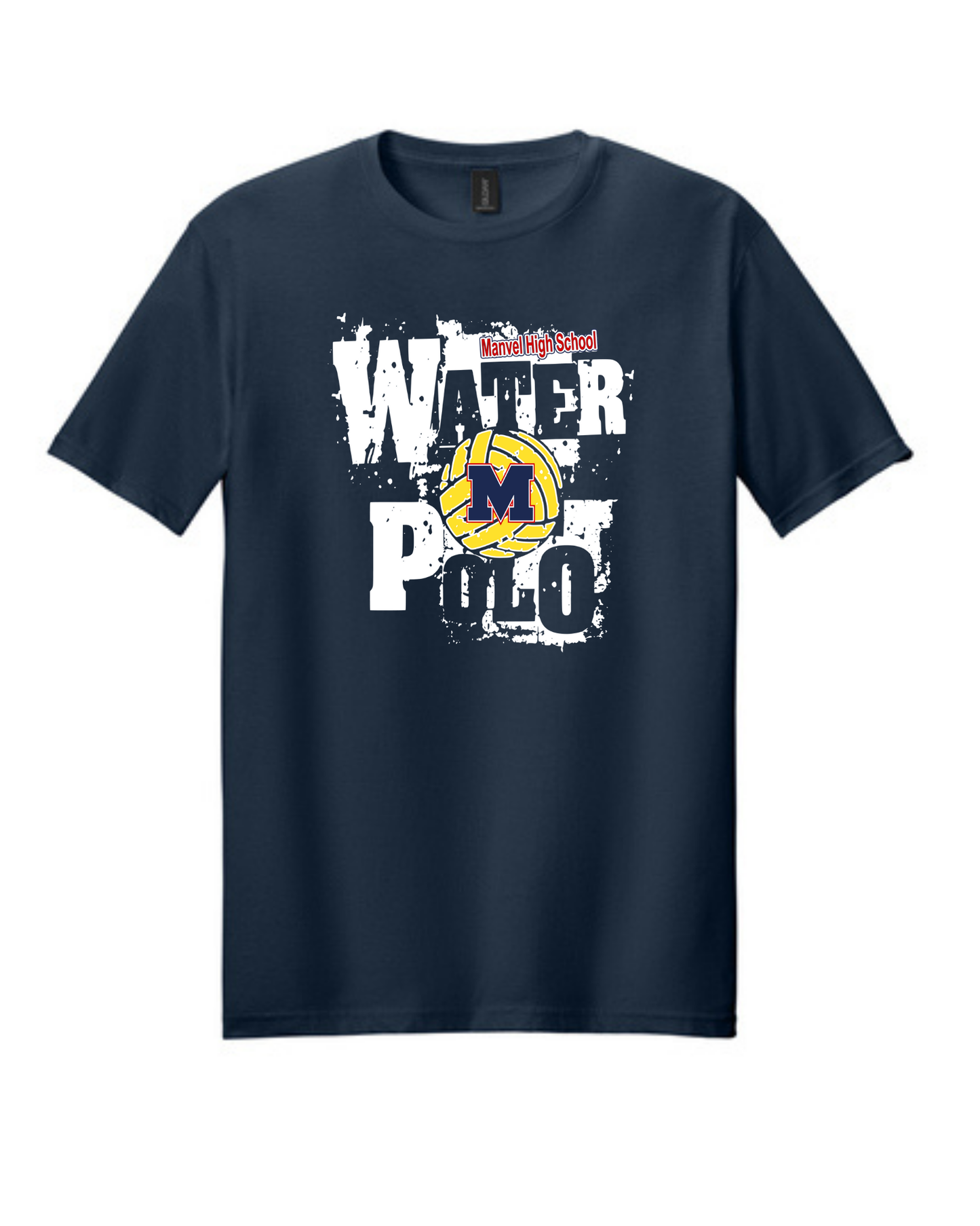 Manvel Water Polo- Mavericks Water Polo Cotton Tee