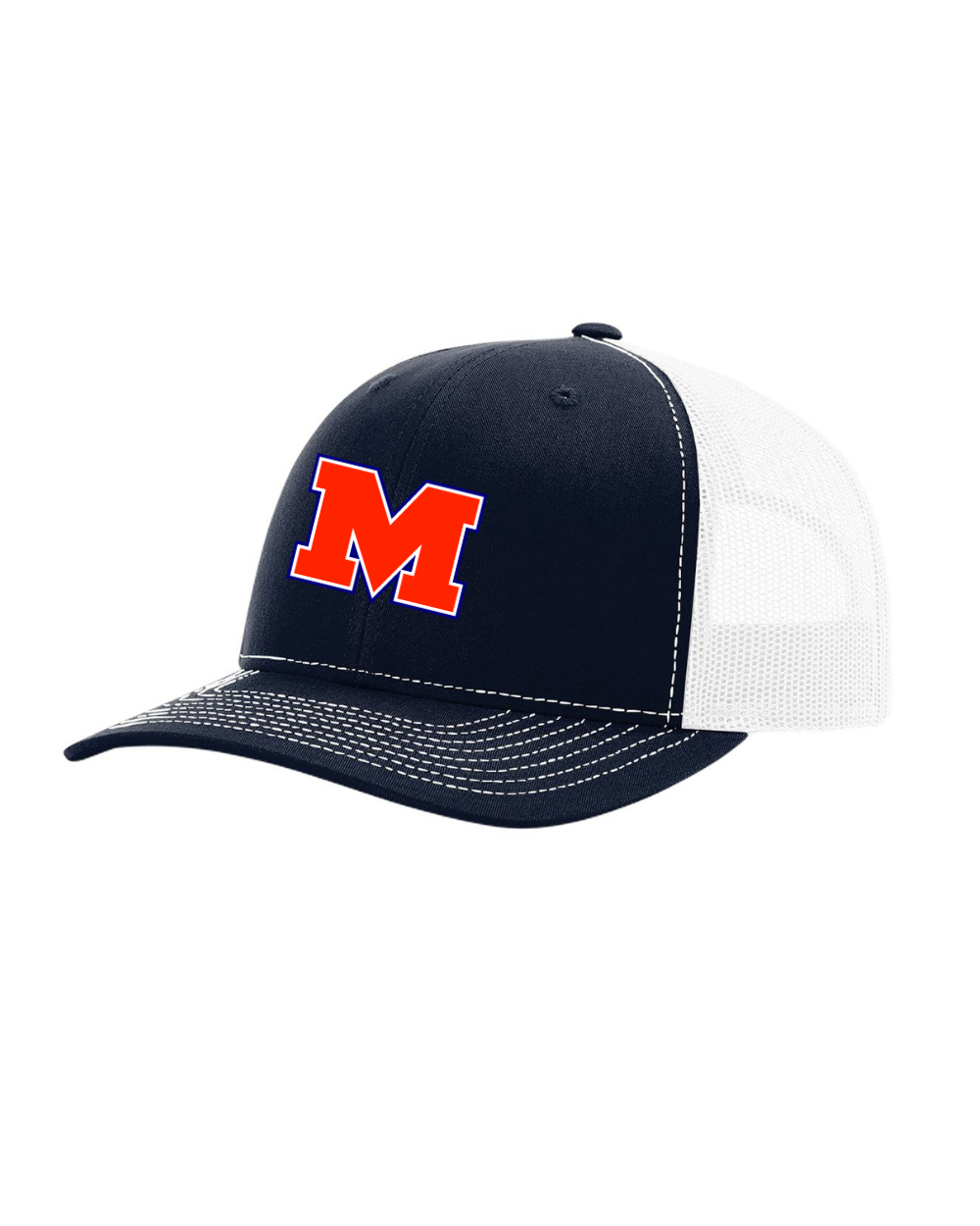 Manvel Athletics-  M Logo 3D Richardson Hat