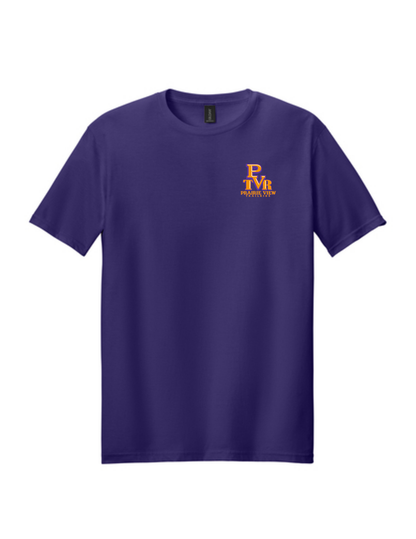 Prairie View Trail Riders - PVTR Logo -  Cotton Tee